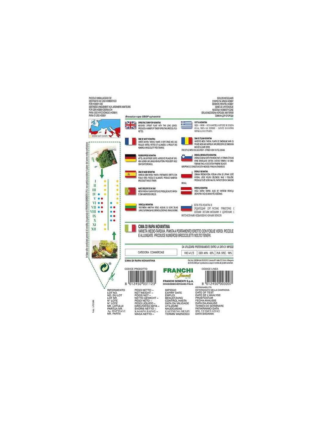 CIMA DI RAPA 90 GIORNI 4 CIMA DI RAPA 90 GIORNI - Image 2