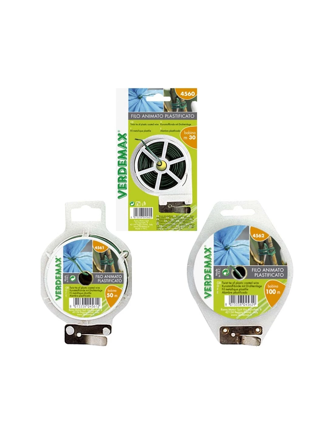 Filo Animato Plastificato Bobina M 50 Con Taglio 3 Filo Animato Plastificato Bobina M 50 Con Taglio