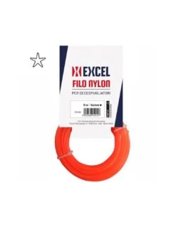 DECESPUGLIATORE FILO NYLON PENTAGONO MM 3.00 15 M