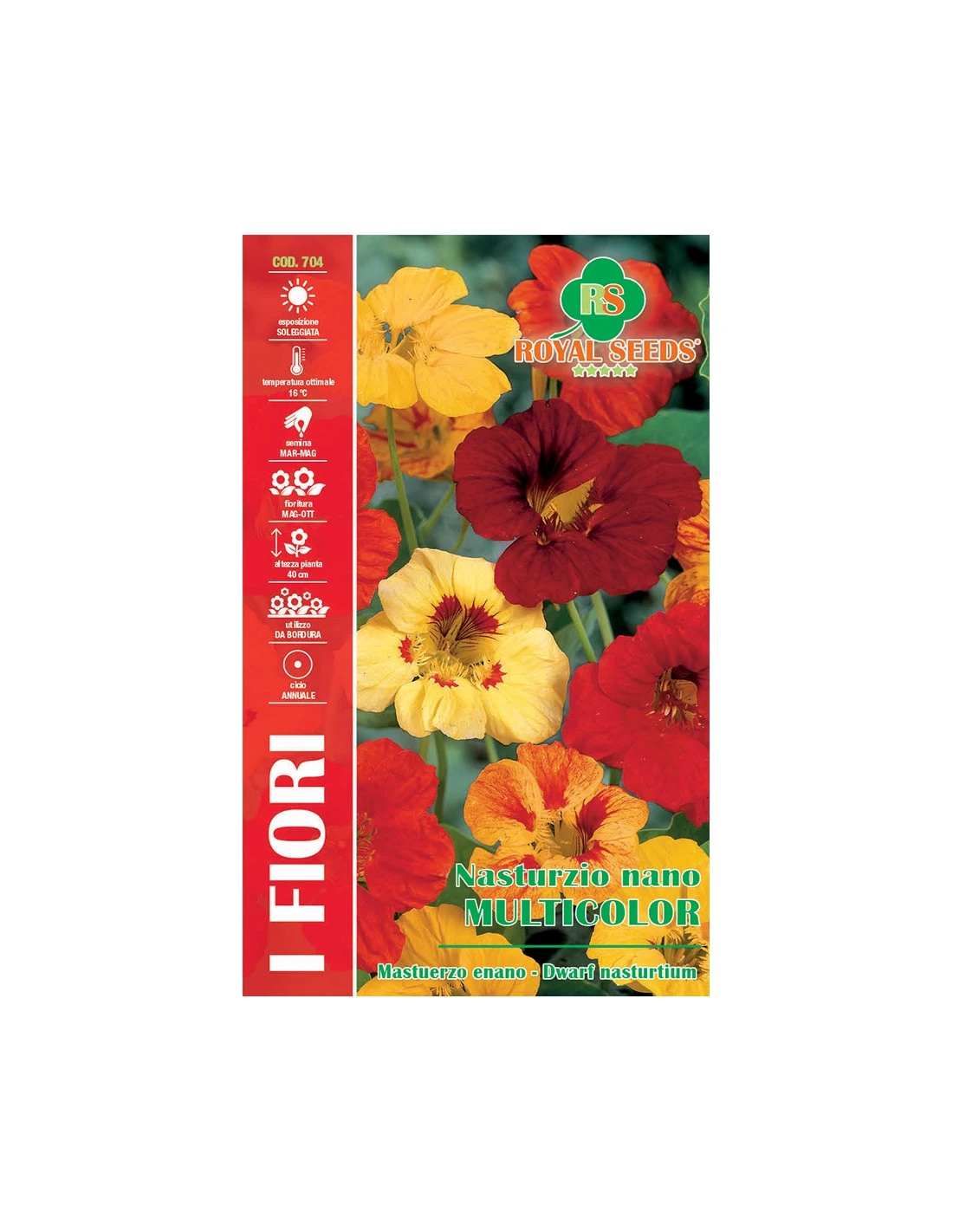 NASTURZIO NANO MULTICOLOR MAXI 3 NASTURZIO NANO MULTICOLOR MAXI