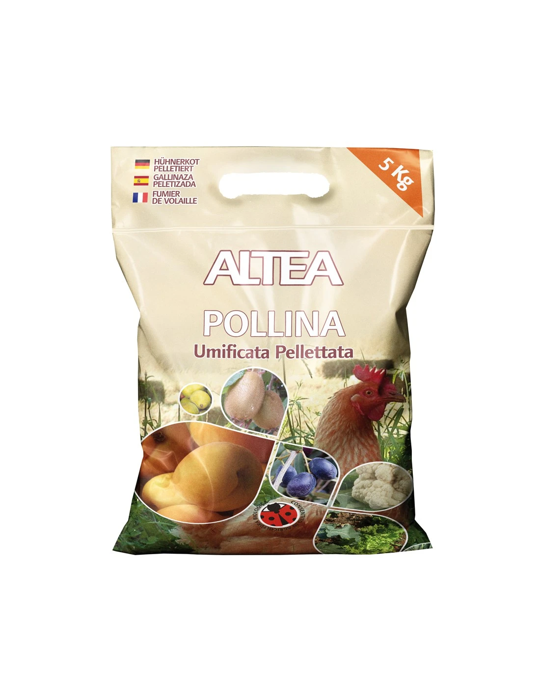 POLLINA SACCO 5 KG 3 POLLINA SACCO 5 KG